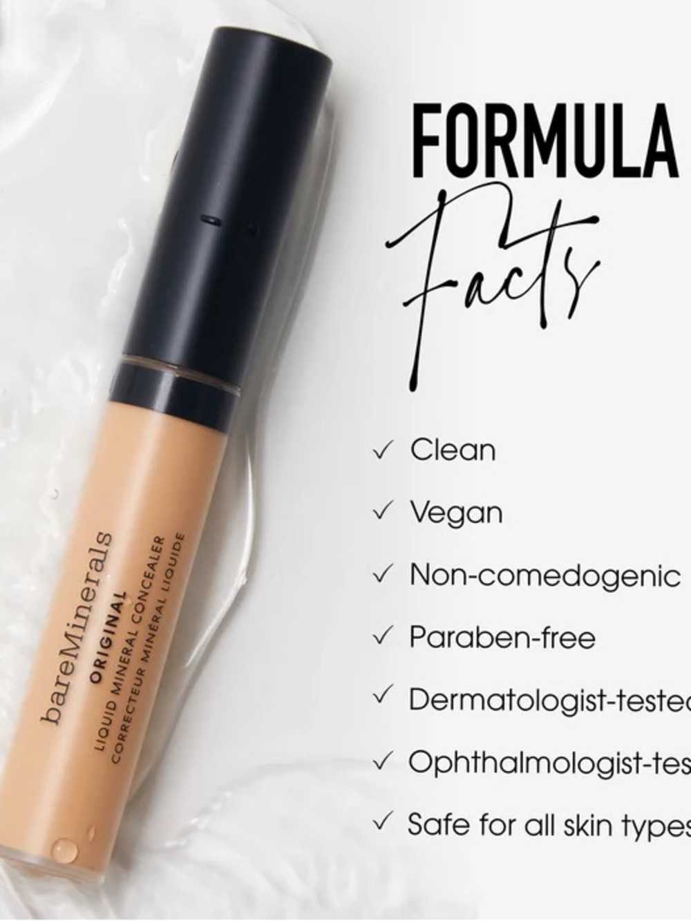 NIB bareMinerals Original Liquid Mineral Concealer - Very Fair 0.5N - Picture 8 of 9